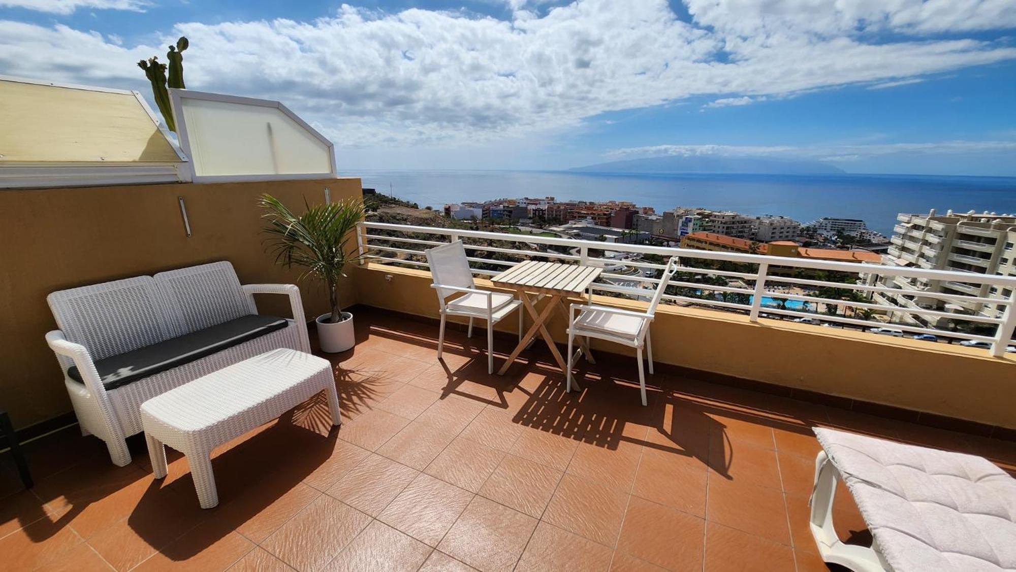 Los Gigantes,Huge Terrace,Sea View,Air Conditioning Puerto de Santiago (Tenerife) Exterior foto